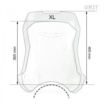 Cupolino XL con supporto GPS Triumph Bonneville T120