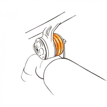 Diastanziale per telaio borse doppio