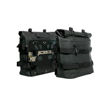 Due Borse laterali Khali in TPU 35L - 45L + Coppia piastre in alluminio BMW R1300GS ADV