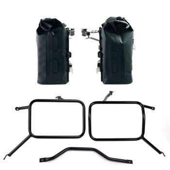 Due Borse laterali Khali in TPU 35L - 45L + Coppia piastre in Alluminio + Telai per borse in alluminio Atlas Triumph Street Scrambler 900 (2026 in poi)