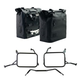 Due Borse laterali Khali in TPU 35L - 45L con Telai Yamaha
