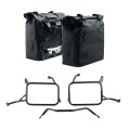 Due Borse laterali Khali in TPU 35L - 45L + Coppia piastre in Alluminio con Telai Yamaha