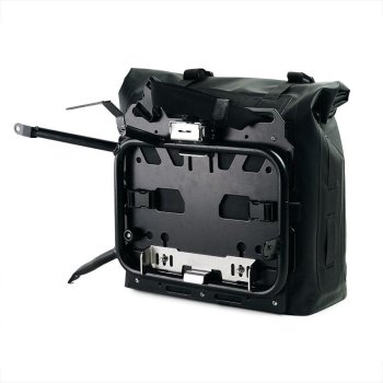 Due Borse laterali Khali in TPU 35L - 45L + Coppia piastre in Alluminio (Lato piatto + Lato marmitta)