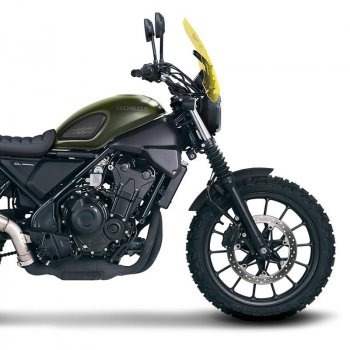 Fianchetti serbatoio Honda CL Matt Black