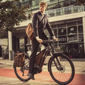 Gravel Pannier Crosta di cuoio