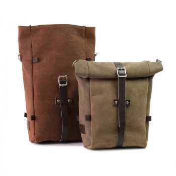 Gravel Pannier Crosta di cuoio