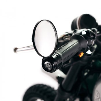 Kit 1 Specchio Royal Enfield con 2 terminali