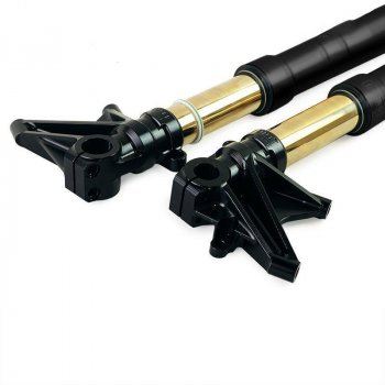 Kit forcella Ohlins BMW R18 + piastre Unit garage con piedini radiali