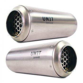 Kit silenziatori in Titanio R18 per collettori originali