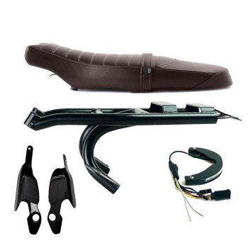 Kit Sportail R18 con sella biposto in cuoio