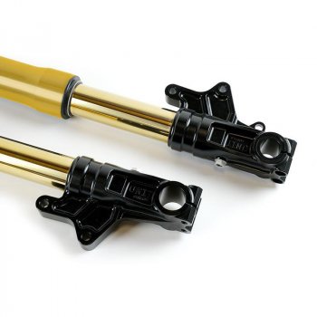 Kit forcella Ohlins USD LOW + piastre e piedini Unit Garage