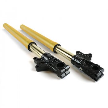 Kit forcella Ohlins USD LOW + piastre e piedini Unit Garage