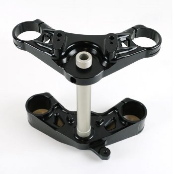 Kit forcella Ohlins USD + piastre e piedini Unit Garage