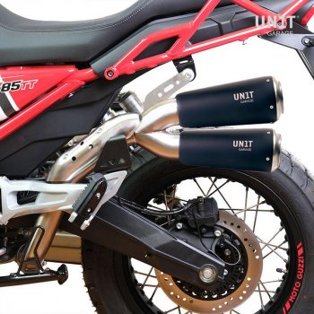 Marmitta doppia V85 TT