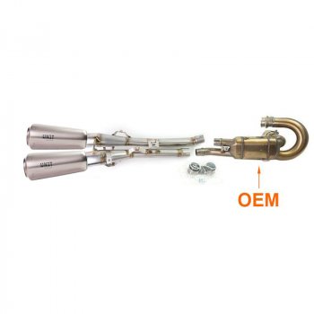 Marmitta Triumph 1200XC & XE