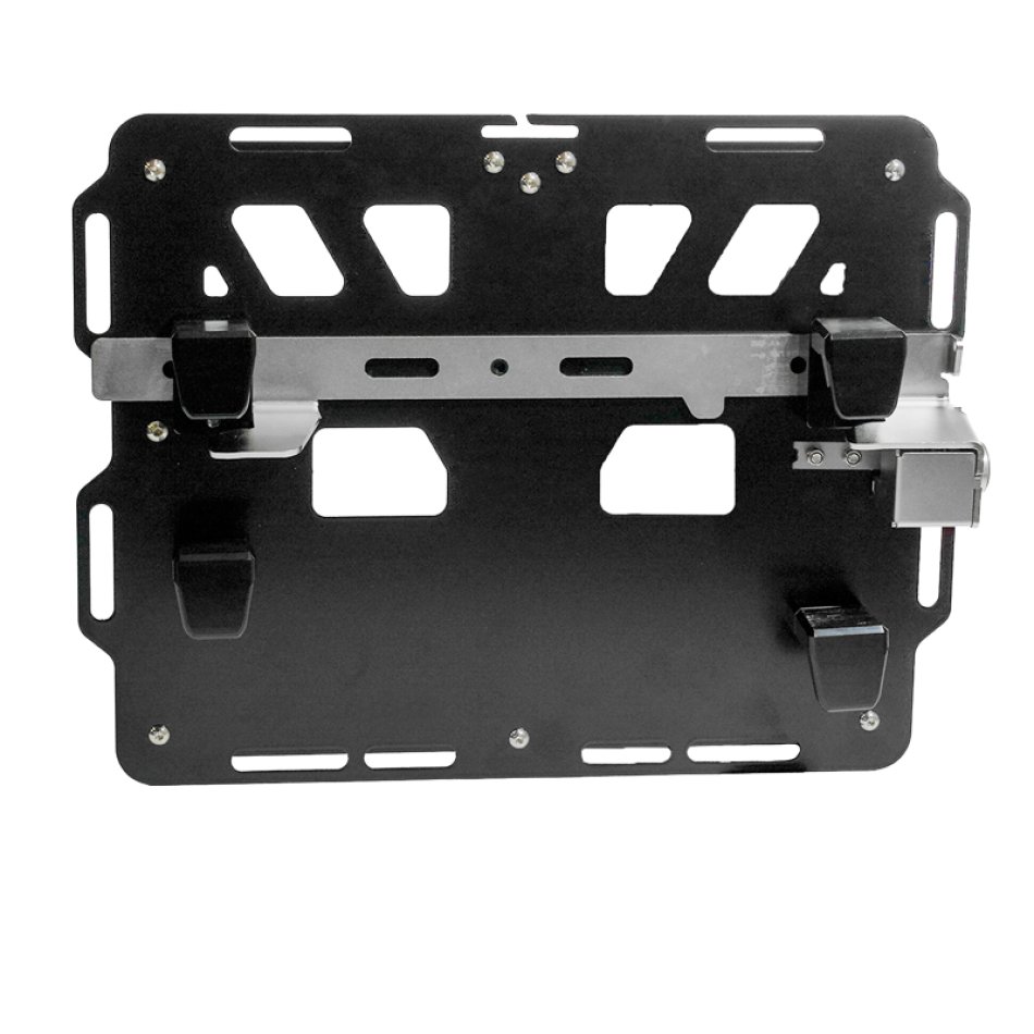 Piastra in alluminio destra per supporti borse BMW R1300GS ADV