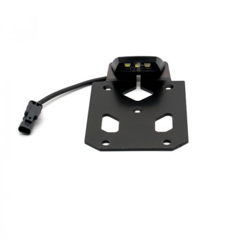 Piastra Porta Targa con Sgancio Rapido BMW R12-R12 NineT-R12 G/S