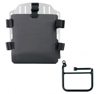 Portaborse in alluminio con frontale regolabile in Hypalon e aggancio rapido + Telaio BMW CE 02 SX