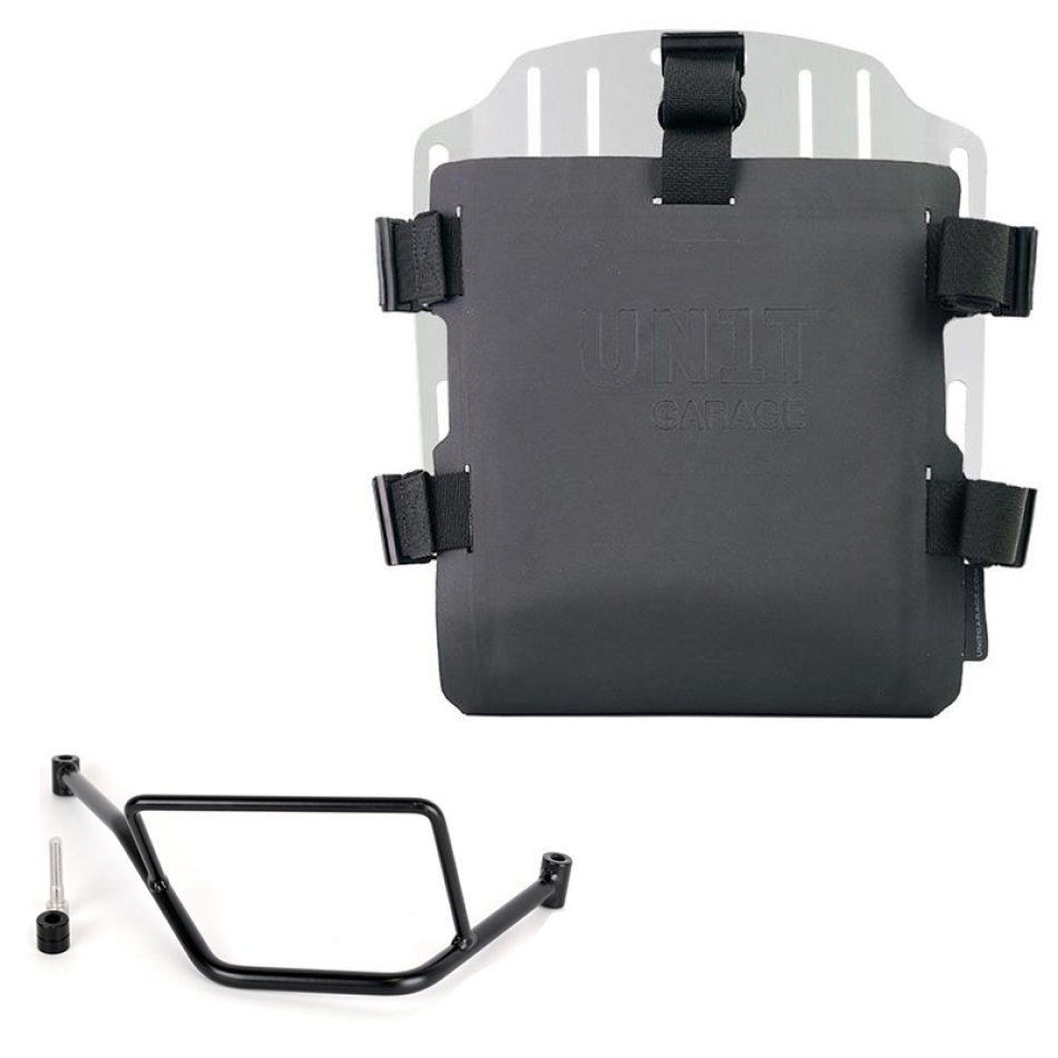 Portaborse in alluminio con frontale regolabile in Hypalon e aggancio rapido + Telaio BMW F450GS DX