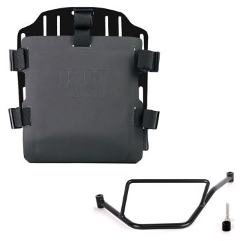 Portaborse in alluminio con frontale regolabile in Hypalon e aggancio rapido + Telaio BMW F450GS SX