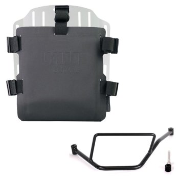 Portaborse in alluminio con frontale regolabile in Hypalon e aggancio rapido + Telaio BMW F450GS SX
