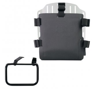 Portaborse in alluminio con frontale regolabile in Hypalon e aggancio rapido + Telaio BMW R12 G/S DX