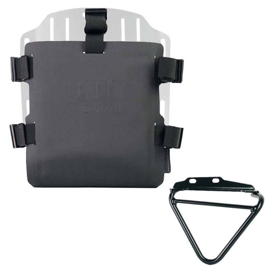 Portaborse in alluminio con frontale regolabile in Hypalon e aggancio rapido + Telaio Husqvarna 125-250-401 (2024 in poi) SX