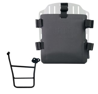 Portaborse in alluminio con frontale regolabile in Hypalon e aggancio rapido + Telaio KTM 1290/1390 Super Adventure S-R DX