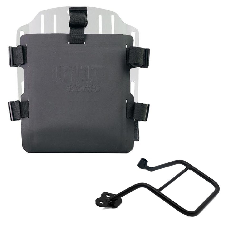 Portaborse in alluminio con frontale regolabile in Hypalon e aggancio rapido + Telaio KTM 1290/1390 Super Adventure S-R SX