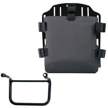 Portaborse in alluminio con frontale regolabile in Hypalon e aggancio rapido + Telaio Royal Enfield Guerrilla 450 DX