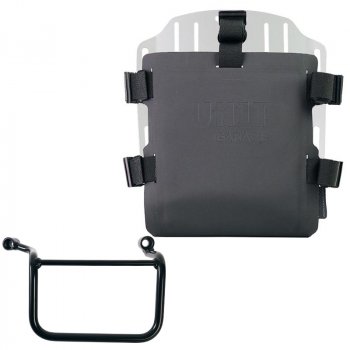 Portaborse in alluminio con frontale regolabile in Hypalon e aggancio rapido + Telaio Royal Enfield Guerrilla 450 DX