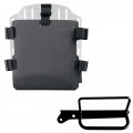 Portaborse in alluminio con frontale regolabile in Hypalon e aggancio rapido + Telaio Royal Enfield Hunter 350 SX