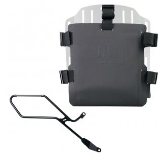 Portaborse in alluminio con frontale regolabile in Hypalon e aggancio rapido + Telaio Triumph Bonneville Bobber DX