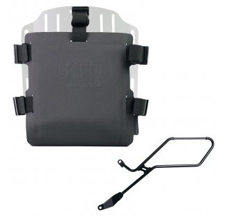 Portaborse in alluminio con frontale regolabile in Hypalon e aggancio rapido + Telaio Triumph Bonneville Bobber SX