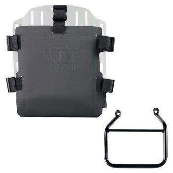 Portaborse in alluminio con frontale regolabile in Hypalon e aggancio rapido + Telaio Triumph Speed 400 & Scrambler 400 X SX