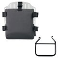Portaborse in alluminio con frontale regolabile in Hypalon e aggancio rapido + Telaio Triumph Tracker 400 SX