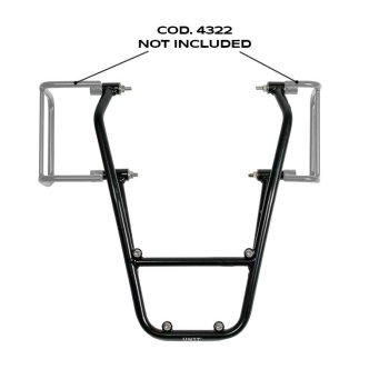 Portapacchi con maniglie passeggero BMW R12