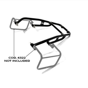 Portapacchi con maniglie passeggero BMW R12