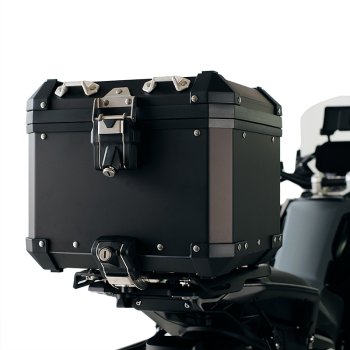 Portapacchi con maniglie passeggero + Piastra per bauletto originale BMW F450GS