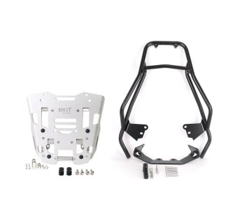 Portapacchi con maniglie passeggero + Piastra per bauletto originale BMW F450GS