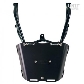 Portapacchi posteriore con maniglie passeggero Aprilia Tuareg 660 Nero