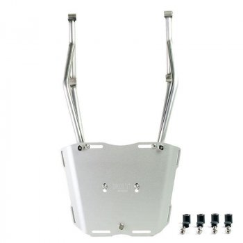 Portapacchi posteriore con maniglie passeggero Ducati Desert X Argento