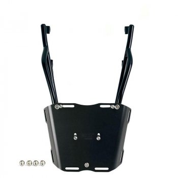 Portapacchi posteriore con maniglie passeggero Honda CL500 (colore nero)