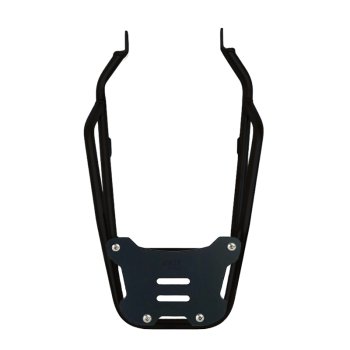 Portapacchi posteriore nero con maniglie passeggero Triumph Scrambler 1200 X & XE