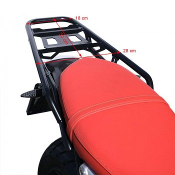 Portapacchi posteriore NineT per bauletto