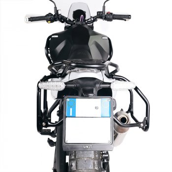 Telai per borse in alluminio Royal Enfield Himalayan 450 per scarico aftermarket (2024 in poi)