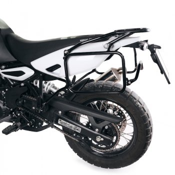 Telai per borse in alluminio Royal Enfield Himalayan 450 per scarico aftermarket (2024 in poi)