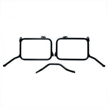 Telai per borse in alluminio Royal Enfield Himalayan 450 per scarico originale (2024 in poi)