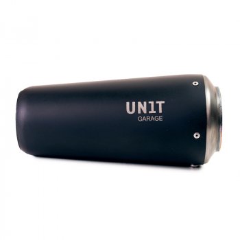 Terminale con frangifiamma Nero SX